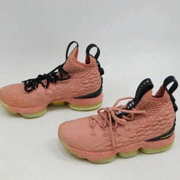 lebron 15 rust pink